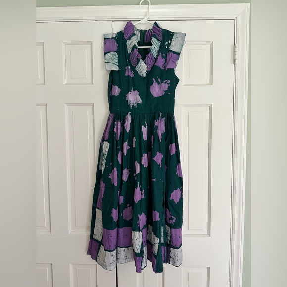 Busayo Dresses & Skirts - Busayo hand dyed midi dress size XS
